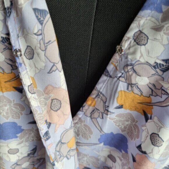 Mello`day Floral Print Blouse Size 3X - Picture 4 of 12